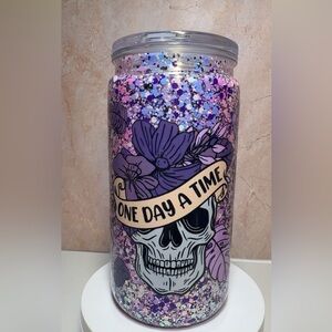 snowglobe cup (acrylic)